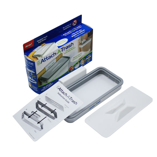 Attach-A-Trash Cabinet Trash & Garbage Bag Holder - Image 7