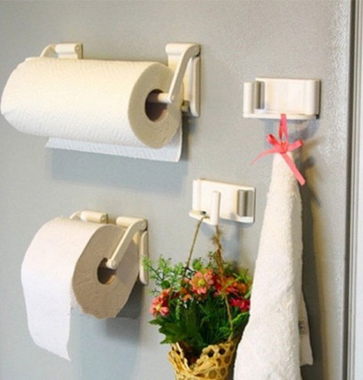 Adjustable Magnetic Tissue Roll Holder