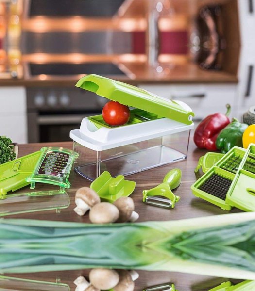 Nicer Dicer Vegetable/Fruit Cutter/Slicer/Peeler/Grinder/Chopper/Grater/Shredder