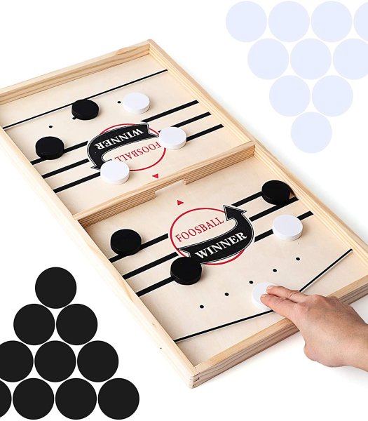 Fast Sling Foosball Puck Board Game