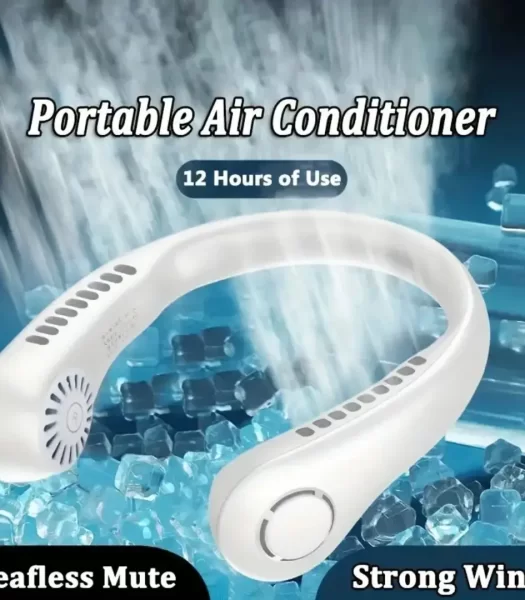 Portable Mini Neck Hanging Fan