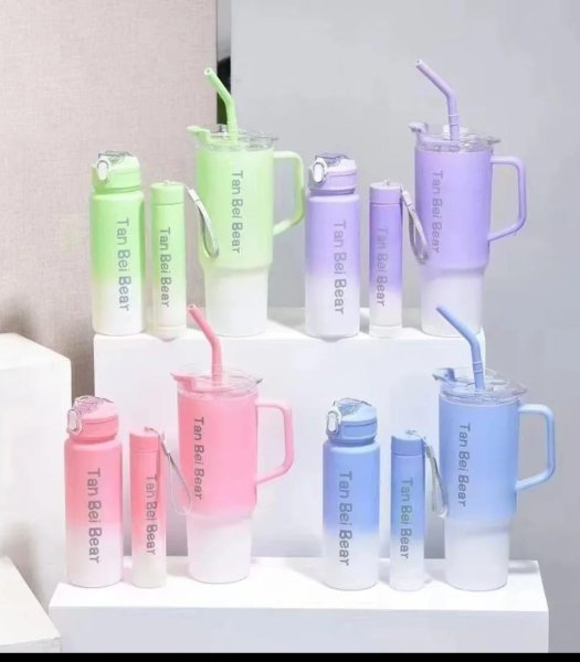 Trio Refresh Tumblers-3 pcs Bottle Set