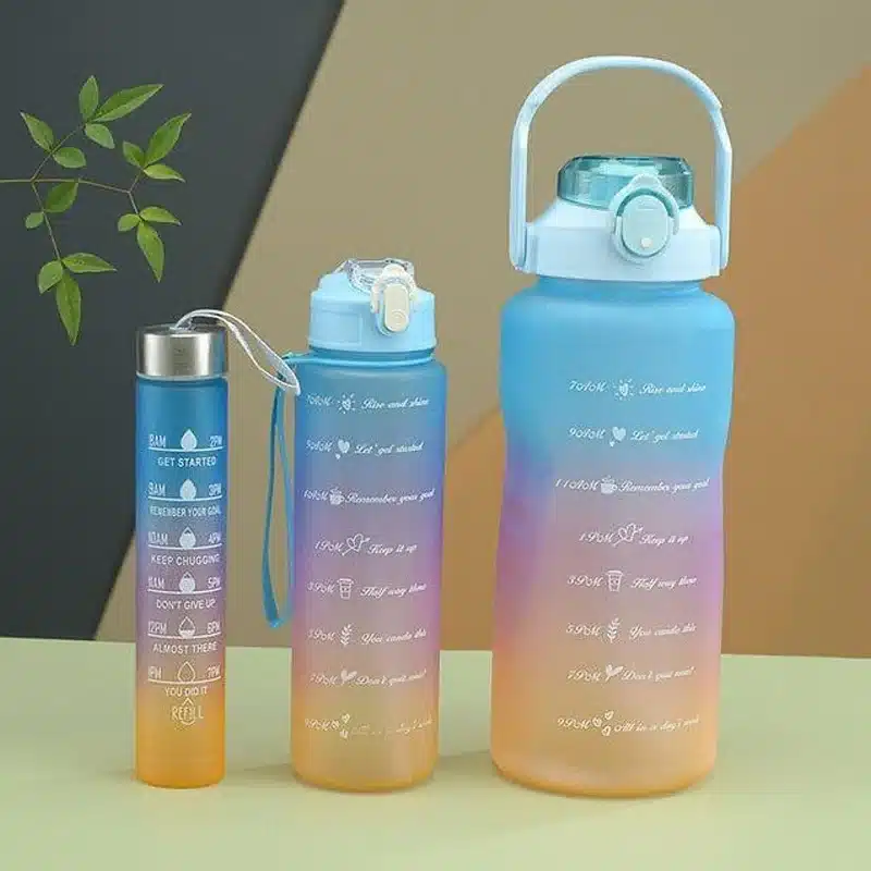 Water Bottle Set High Quality Plastic Material - Image 2