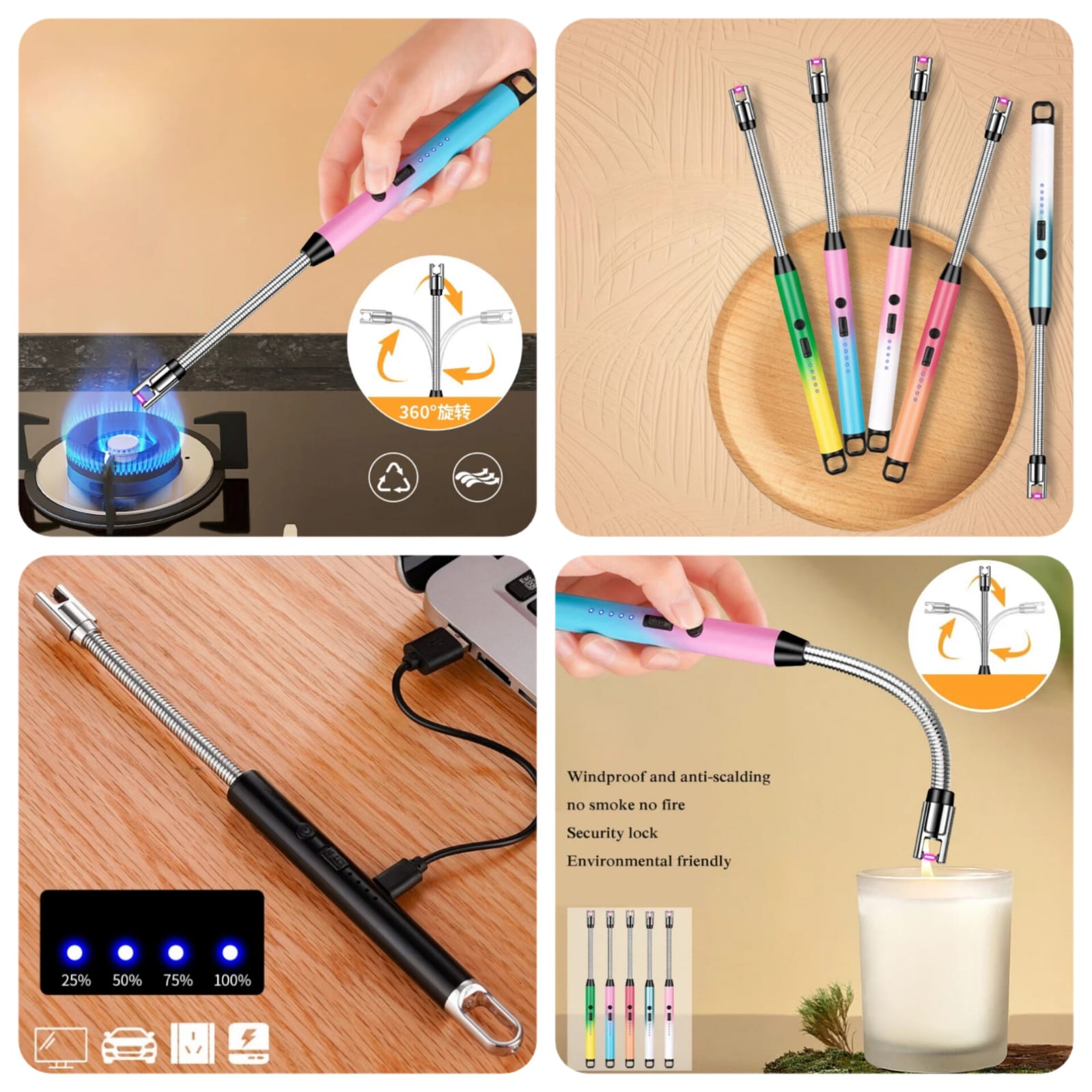 Chargeable Flameless Flexible lighter - Image 4