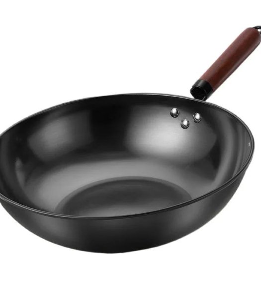Hand-Hammered Fish Scale Iron Cookware