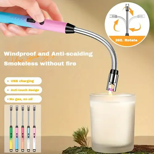 Chargeable Flameless Flexible lighter