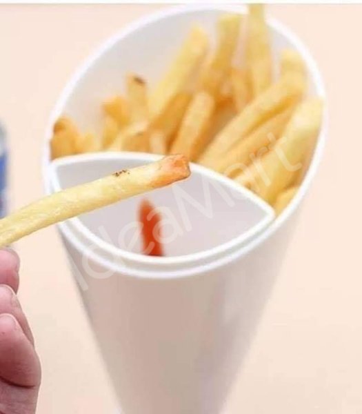 fries-cone-holder-with-dipping-cup-product-image