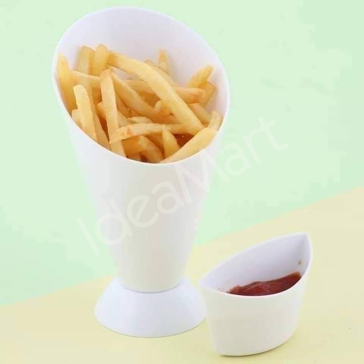 fries-cone-holder-with-dipping-cup-product-image