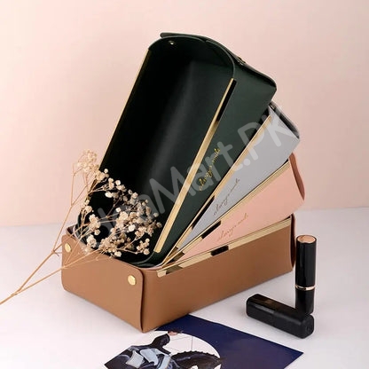 leather-collapsible-storage-tray-for-desktop-jewelry-organization-product-image