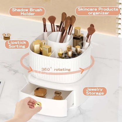 luxury-rotating-makeup-brush-organiser-with-drawer-product-image