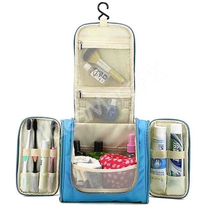 nylon-washable-organizer-bag-with-hanging-hook-8-compartment-for-cosmetic-storage-product-image