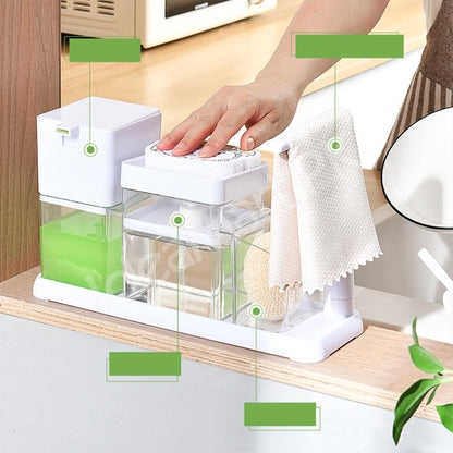 3-in-1-kitchen-soap-dispenser-hand-cleaner-soap-jar-with-brush-organizer-product-image