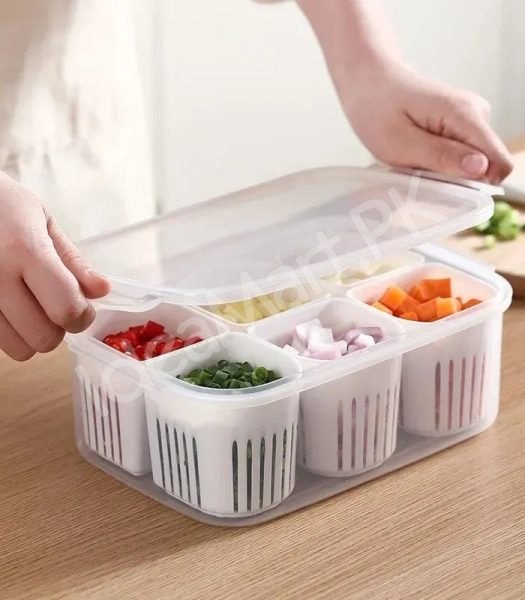 plastic-fridge-food-storage-container-6-piece-set-for-vegetables-fruit-product-image