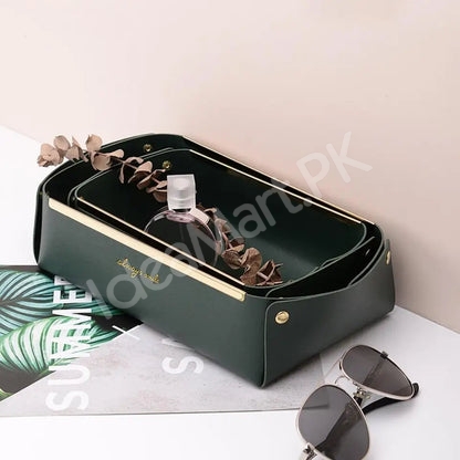 leather-collapsible-storage-tray-for-desktop-jewelry-organization-product-image