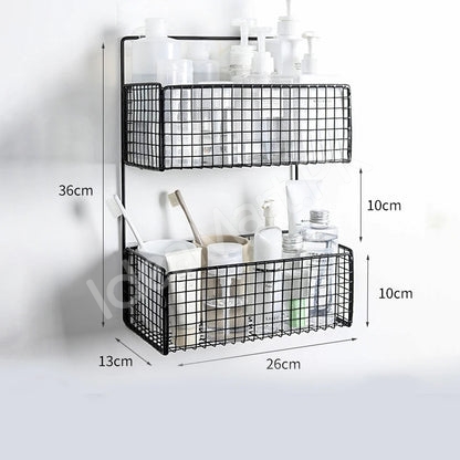 premium-quality-two-layer-metallic-storage-rack-product-image