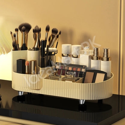plastic-360-rotating-makeup-organizer-with-brush-holder-9-compartments-for-vanity-bathroom-product-image