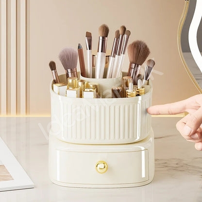 luxury-rotating-makeup-brush-organiser-with-drawer-product-image