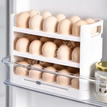 plastic-30-grid-3-tier-egg-storage-box-with-flip-lid-for-refrigerator-organization-product-image