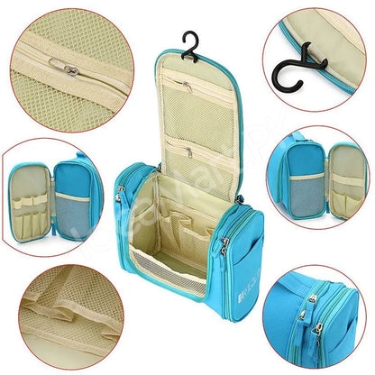 nylon-washable-organizer-bag-with-hanging-hook-8-compartment-for-cosmetic-storage-product-image