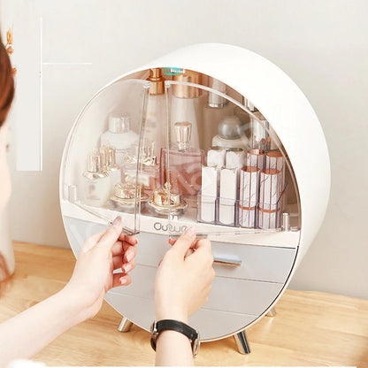 portable-plastic-waterproof-cosmetics-storage-box-with-3-drawers-lipstick-holder-for-makeup-organizer-product-image