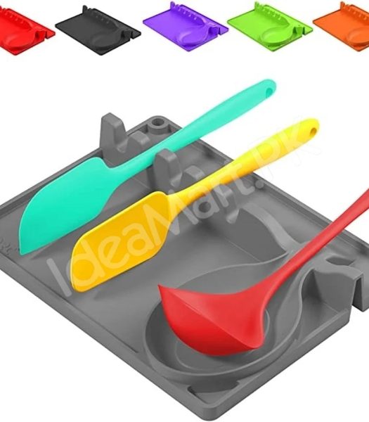 2-in-1-silicone-spoon-utensil-holder-with-drip-pad-5-slots-for-stovetop-use-product-image