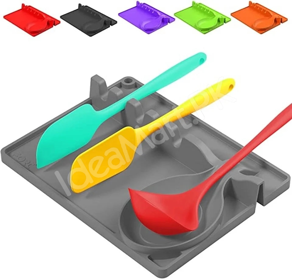2-in-1-silicone-spoon-utensil-holder-with-drip-pad-5-slots-for-stovetop-use-product-image