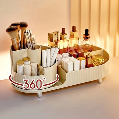 plastic-360-rotating-makeup-organizer-with-brush-holder-9-compartments-for-vanity-bathroom-product-image
