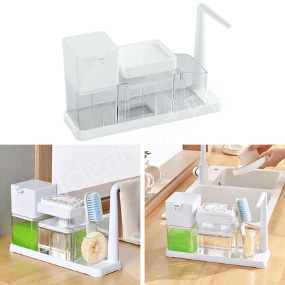 3-in-1-kitchen-soap-dispenser-hand-cleaner-soap-jar-with-brush-organizer-product-image