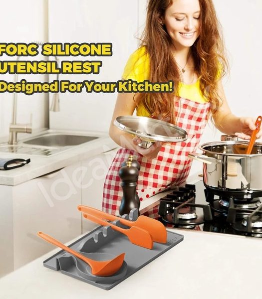 2-in-1-silicone-spoon-utensil-holder-with-drip-pad-5-slots-for-stovetop-use-product-image