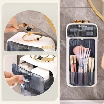 wall-mounted-plastic-rotatable-split-storage-box-for-bathroom-dressing-table-product-image