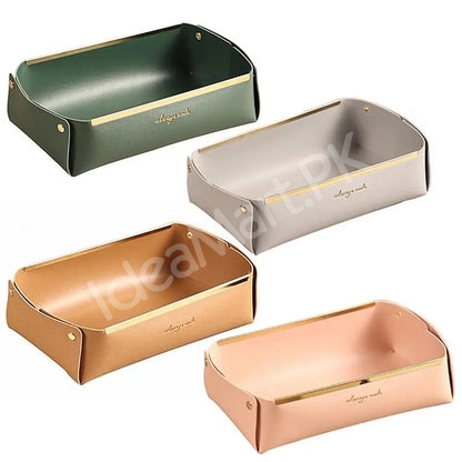 leather-collapsible-storage-tray-for-desktop-jewelry-organization-product-image