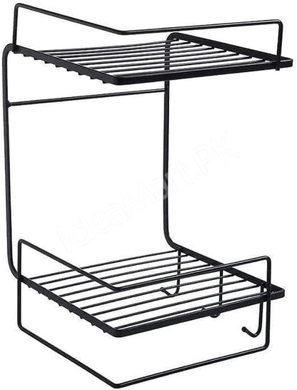 double-layer-metallic-multipurpose-shelf-for-kitchen-or-bathroom-product-image