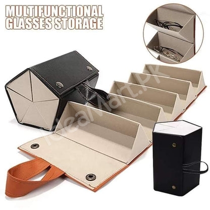 leather-5-grid-glasses-organizer-with-wall-hanging-for-sunglasses-storage-product-image