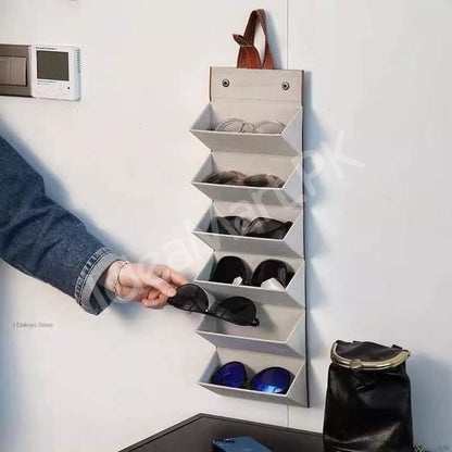 leather-5-grid-glasses-organizer-with-wall-hanging-for-sunglasses-storage-product-image