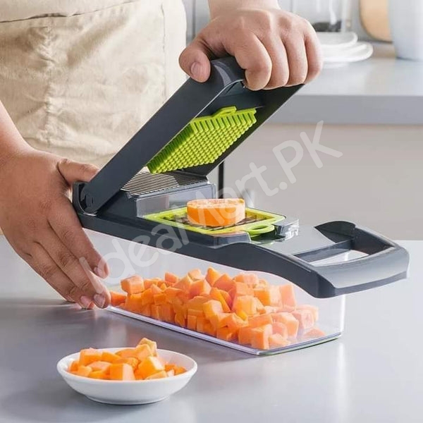 multi-function-vegetables-cutter-manual-vegetable-cutter-with-7-interchangeable-blades-for-slicing-dicing-grating-product-image
