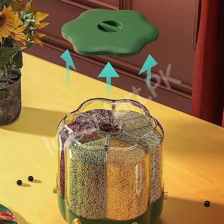 six-grid-rotating-grains-container-product-image