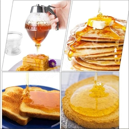 acrylic-honey-dispenser-with-stand-lid-for-syrup-sauce-product-image