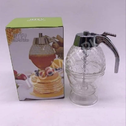 acrylic-honey-dispenser-with-stand-lid-for-syrup-sauce-product-image