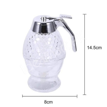 acrylic-honey-dispenser-with-stand-lid-for-syrup-sauce-product-image