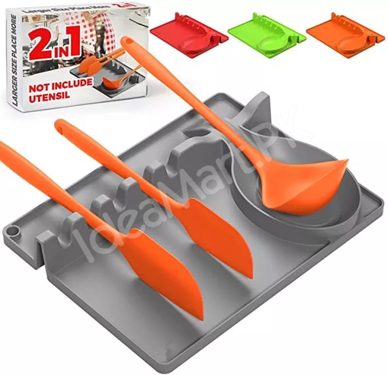 2-in-1-silicone-spoon-utensil-holder-with-drip-pad-5-slots-for-stovetop-use-product-image