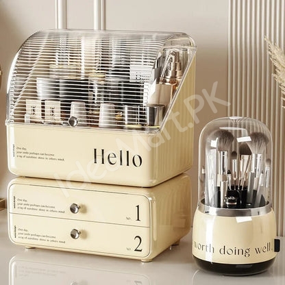 acrylic-makeup-organizer-with-drawers-brushes-holder-for-vanity-dressing-table-product-image