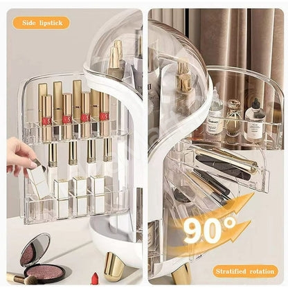 acrylic-cosmetic-storage-organizer-with-transparent-lid-2-drawers-for-lipstick-accessories-product-image