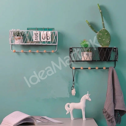 metallic-wall-mounted-2-in-1-organizer-key-chain-holder-product-image