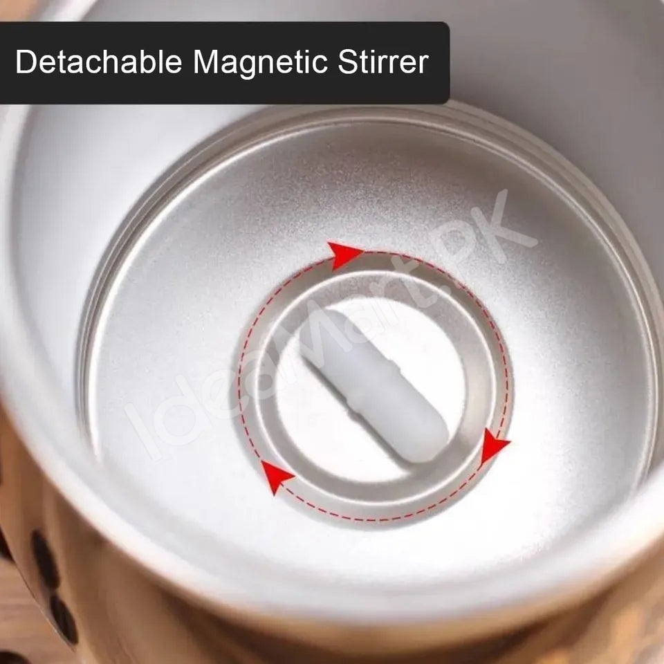 stainless-steel-rechargeable-automatic-self-stirring-coffee-mug-with-lid-for-tea-hot-chocolate-more-product-image