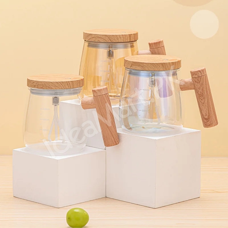 400ml-rechargeable-electric-self-stirring-glass-cup-with-wooden-lid-handle-for-coffee-milk-drinks-product-image
