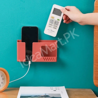 plastic-wall-mounted-multifunctional-storage-rack-for-remote-holder-more-product-image