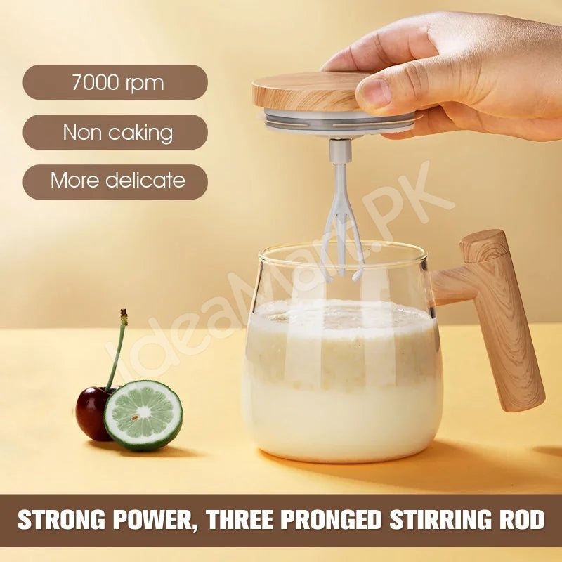 400ml-rechargeable-electric-self-stirring-glass-cup-with-wooden-lid-handle-for-coffee-milk-drinks-product-image