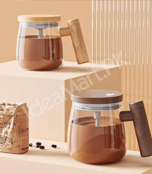 400ml-rechargeable-electric-self-stirring-glass-cup-with-wooden-lid-handle-for-coffee-milk-drinks-product-image
