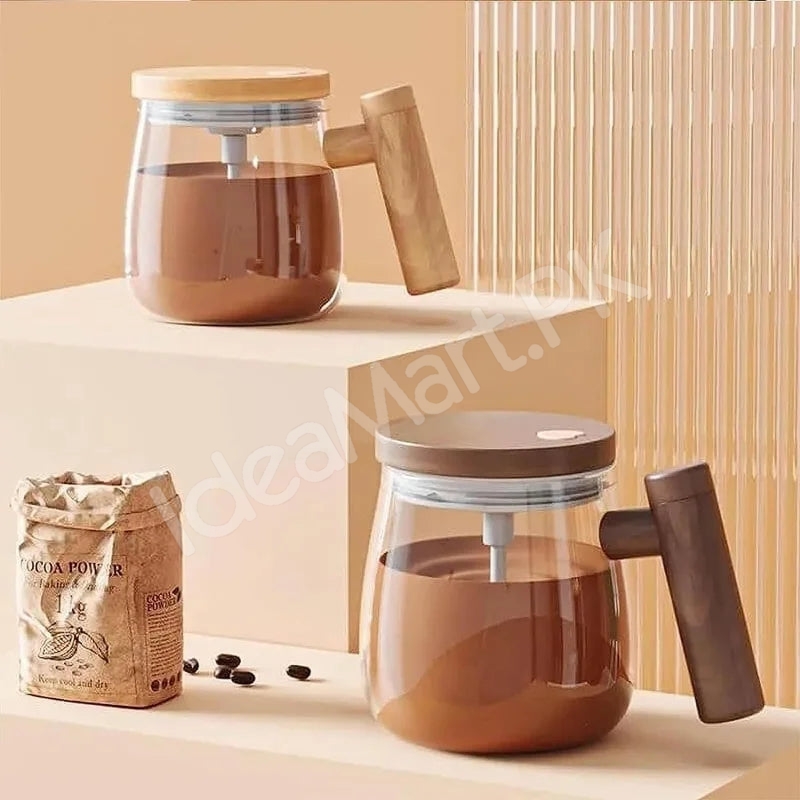 400ml-rechargeable-electric-self-stirring-glass-cup-with-wooden-lid-handle-for-coffee-milk-drinks-product-image