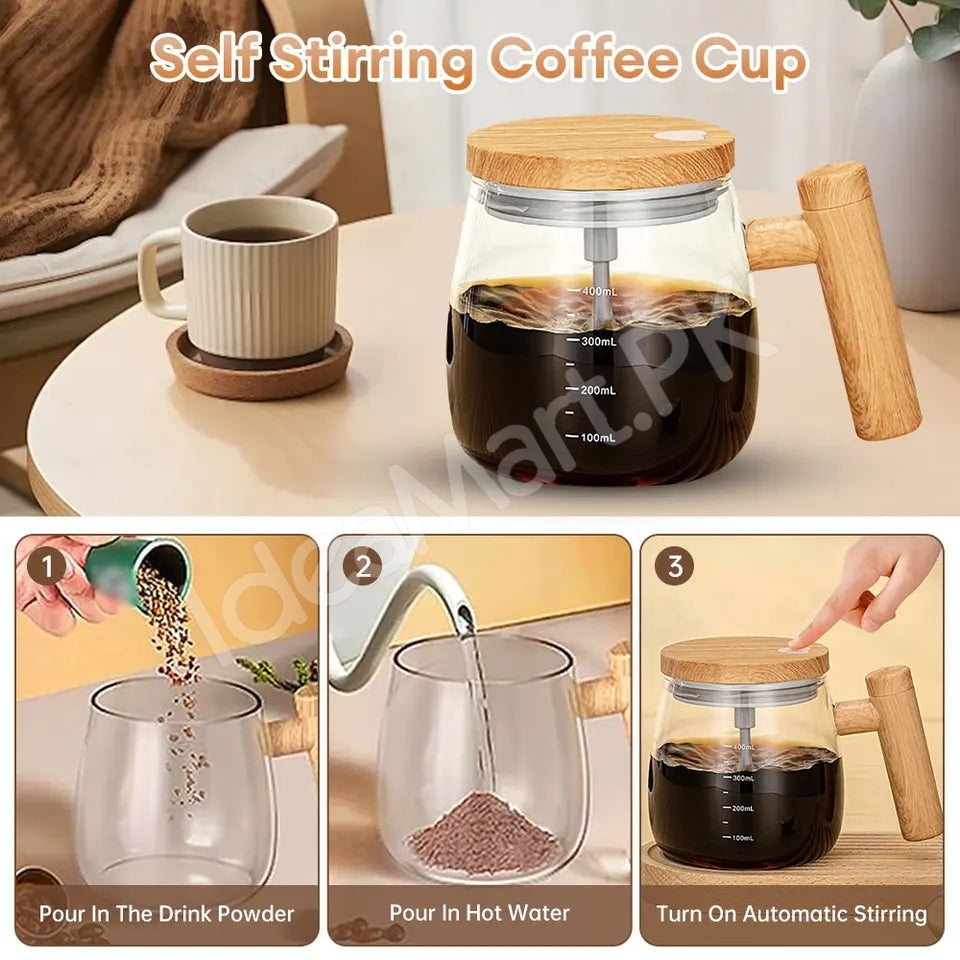 400ml-rechargeable-electric-self-stirring-glass-cup-with-wooden-lid-handle-for-coffee-milk-drinks-product-image